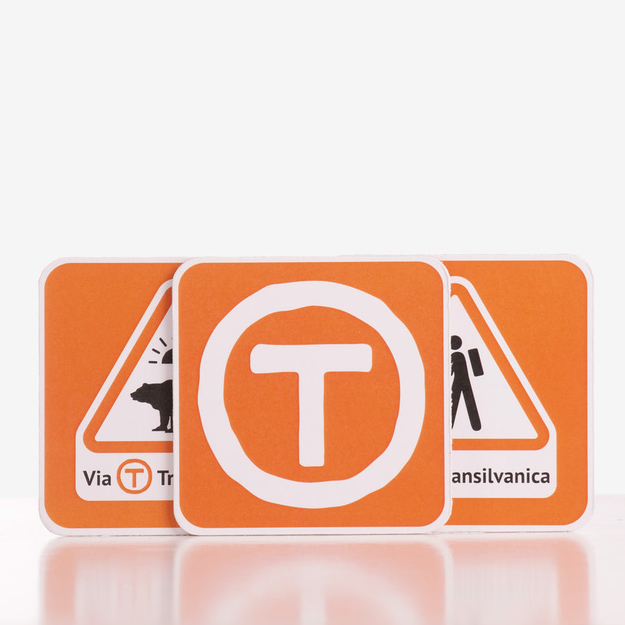 Via Transilvanica cup coaster