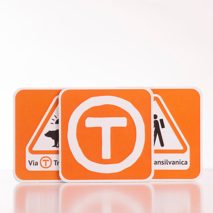 Via Transilvanica cup coaster