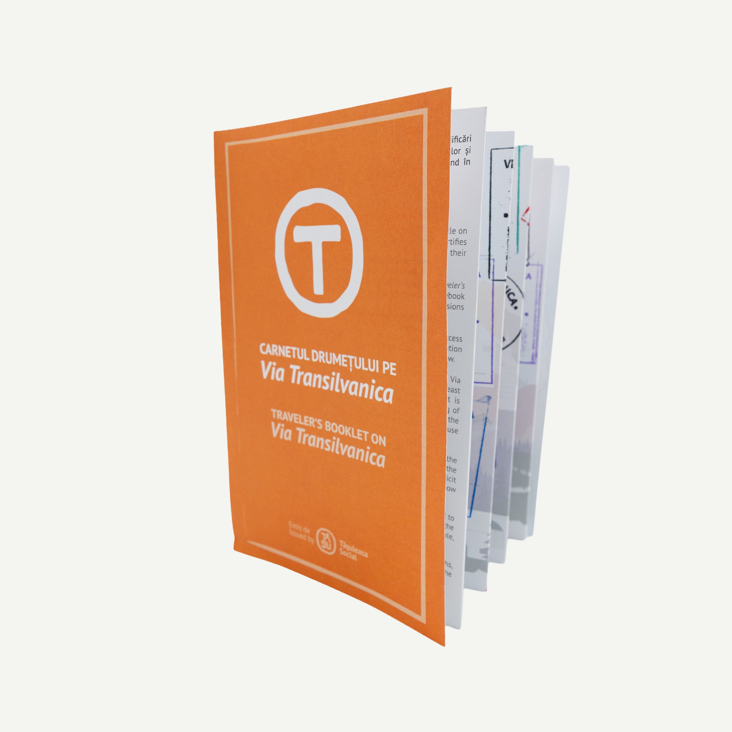 Traveler's booklet on Via Transilvanica