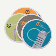 Set of VT cup coasters, 5 pcs