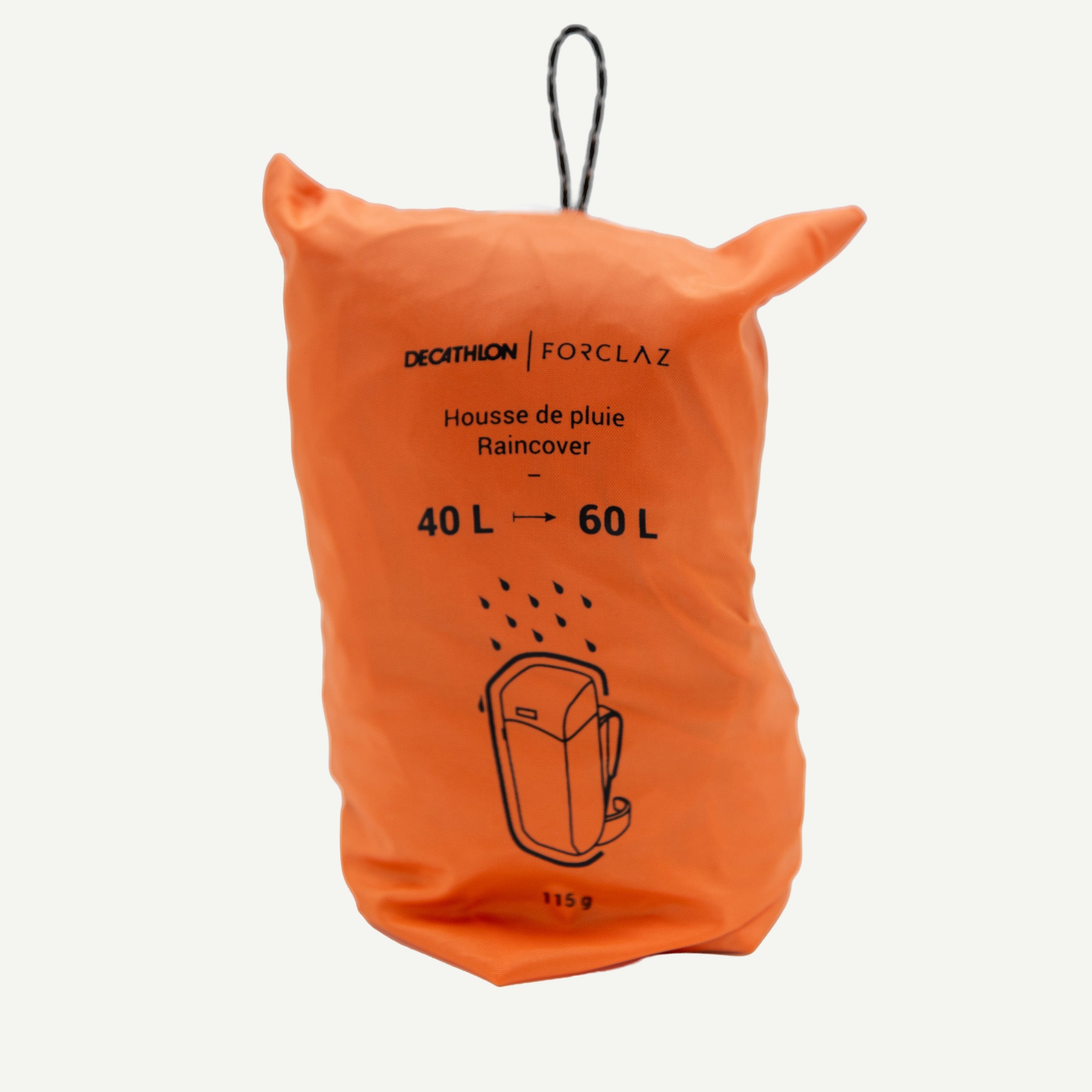 Husă protecție ploaie rucsac 40-60 litri