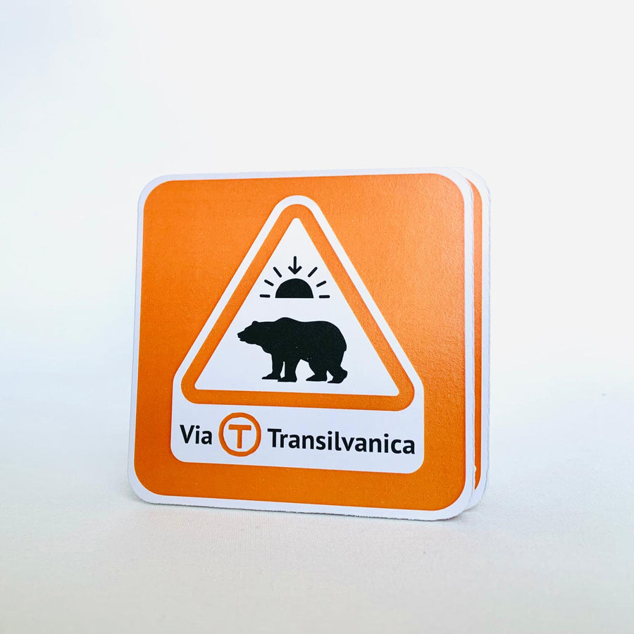 Via Transilvanica cup coaster