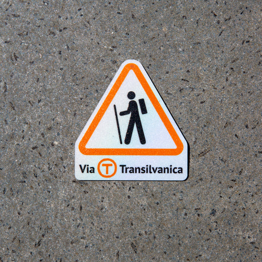 Magnet "Attention! Via Transilvanica hikers"